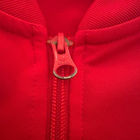 adidas Red Athletic Track Jacket women’s xl - Picture 8 of 10